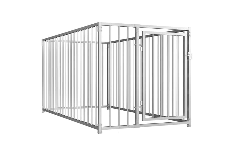 Utendørs hundegård 100x200x100 cm - Sport & fritid - Til dyrene - For hund - Hundegrind & hundegjerde - Valpebinge