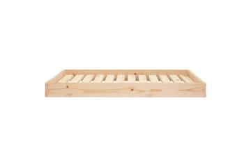 beBasic Hundeseng 101,5x74x9 cm heltre furu - Brun - Sport & fritid - Til dyrene - For hund - Hundemøbler - Hundekurv & hundeseng