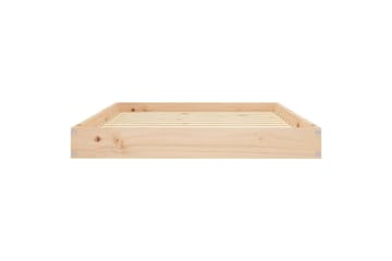 beBasic Hundeseng 101,5x74x9 cm heltre furu - Brun - Sport & fritid - Til dyrene - For hund - Hundemøbler - Hundekurv & hundeseng