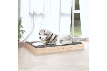 beBasic Hundeseng 101,5x74x9 cm heltre furu - Brun - Sport & fritid - Til dyrene - For hund - Hundemøbler - Hundekurv & hundeseng
