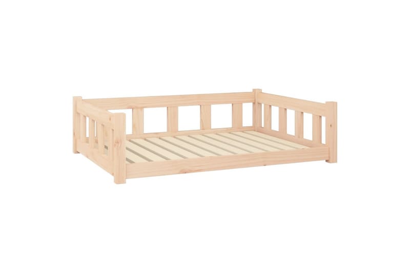 beBasic Hundeseng 105,5x75,5x28 cm heltre furu - Brun - Sport & fritid - Til dyrene - For hund - Hundemøbler - Hundekurv & hundeseng