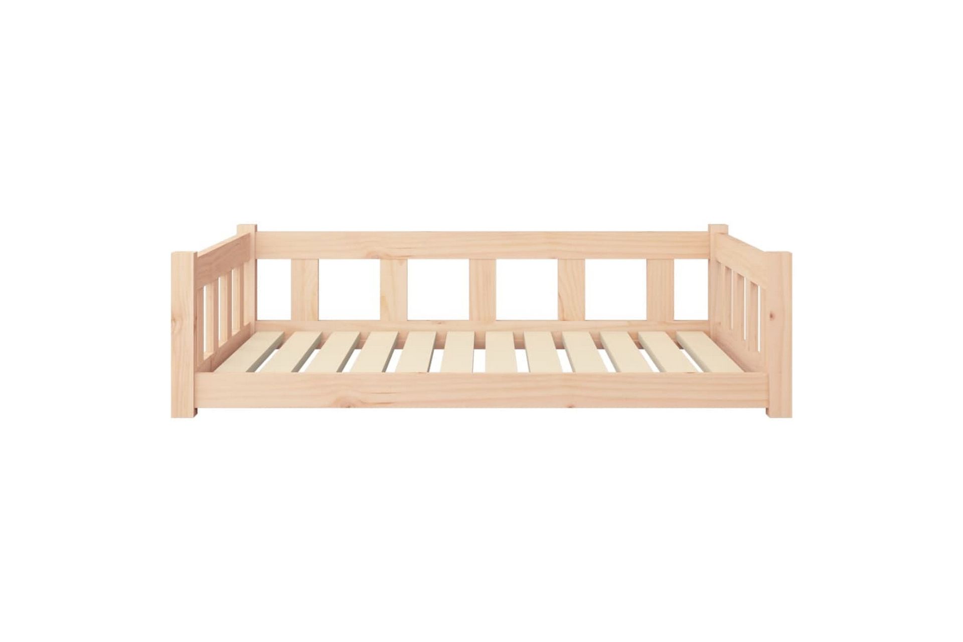 beBasic Hundeseng 105,5x75,5x28 cm heltre furu - Brun - Sport & fritid - Til dyrene - For hund - Hundemøbler - Hundekurv & hundeseng