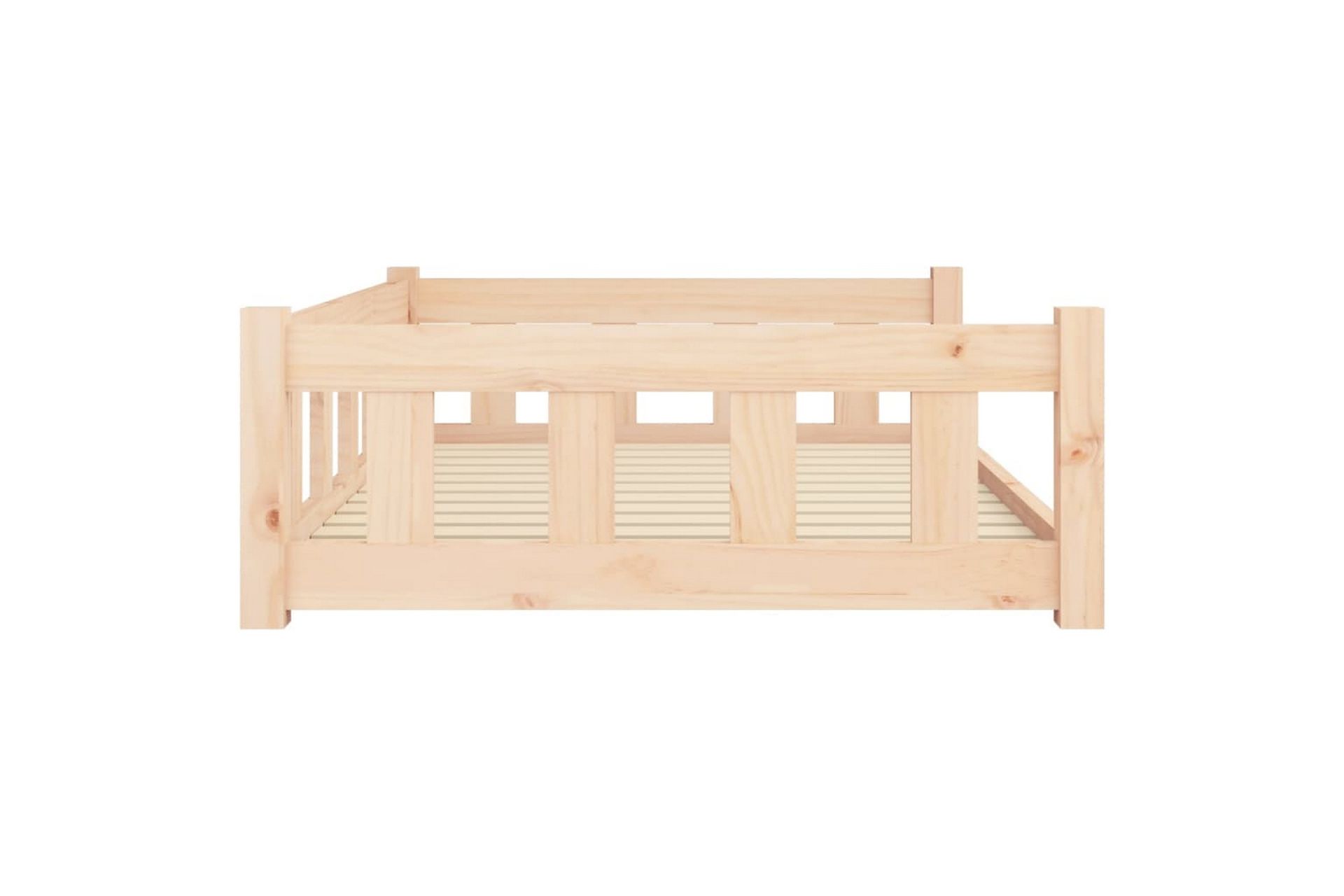 beBasic Hundeseng 105,5x75,5x28 cm heltre furu - Brun - Sport & fritid - Til dyrene - For hund - Hundemøbler - Hundekurv & hundeseng