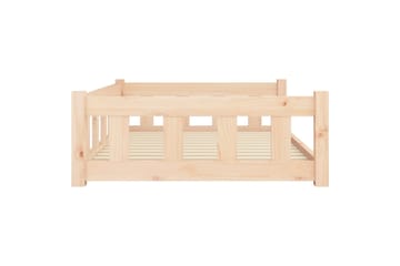 beBasic Hundeseng 105,5x75,5x28 cm heltre furu - Brun - Sport & fritid - Til dyrene - For hund - Hundemøbler - Hundekurv & hundeseng