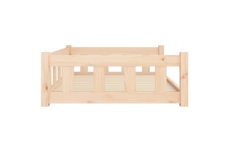 beBasic Hundeseng 105,5x75,5x28 cm heltre furu - Brun - Sport & fritid - Til dyrene - For hund - Hundemøbler - Hundekurv & hundeseng