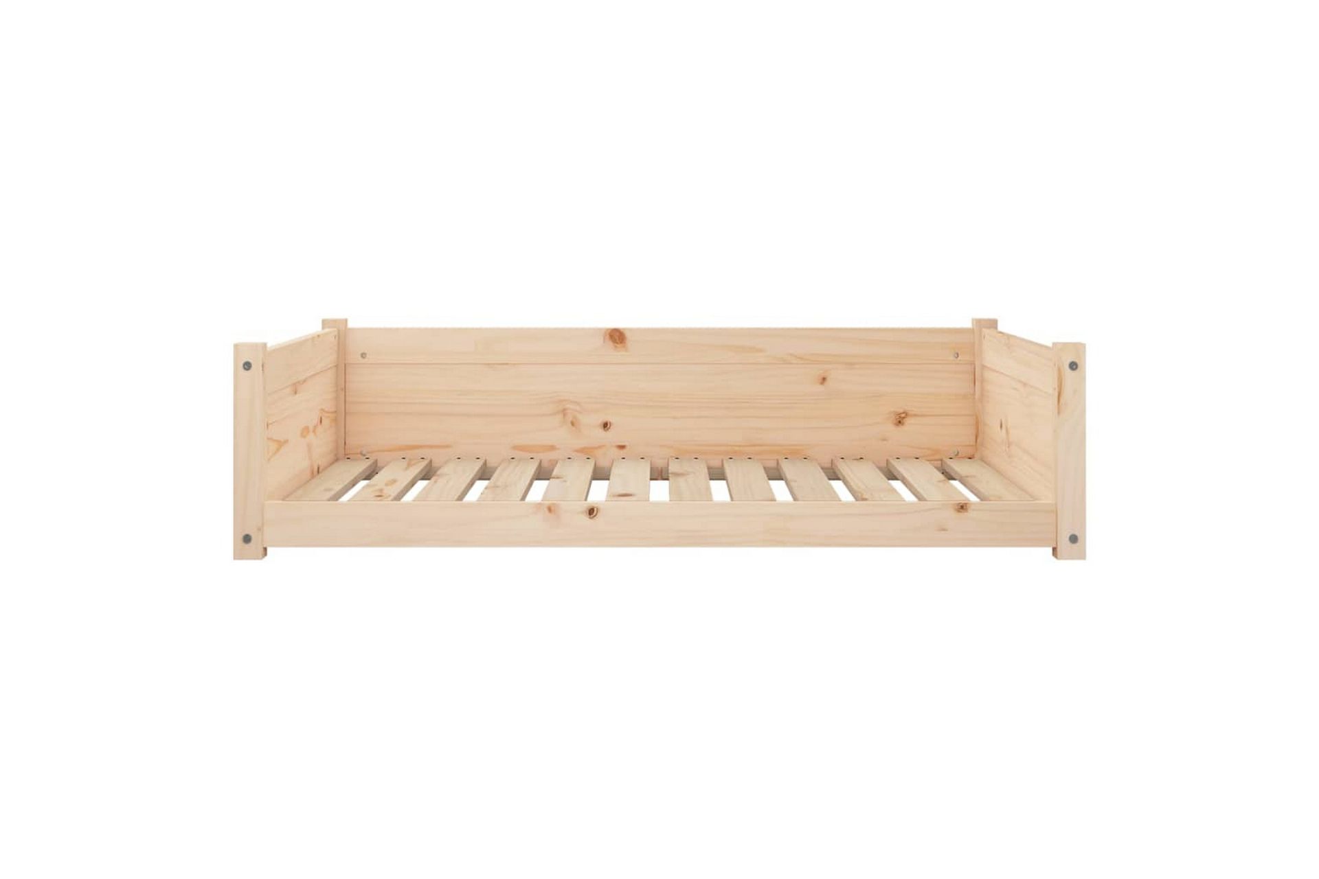 beBasic Hundeseng 105,5x75,5x28 cm heltre furu - Brun - Sport & fritid - Til dyrene - For hund - Hundemøbler - Hundekurv & hundeseng