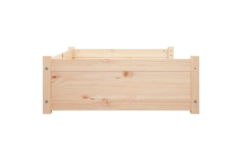beBasic Hundeseng 105,5x75,5x28 cm heltre furu - Brun - Sport & fritid - Til dyrene - For hund - Hundemøbler - Hundekurv & hundeseng