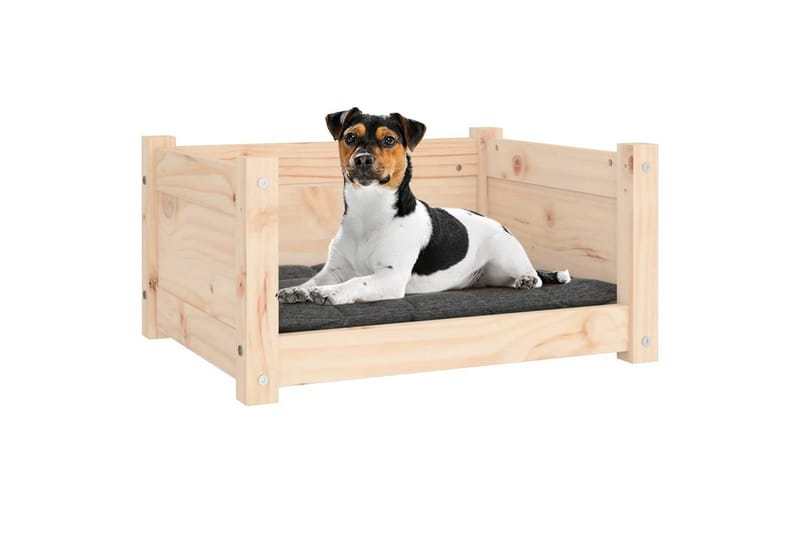 beBasic Hundeseng 55,5x45,5x28 cm heltre furu - Brun - Sport & fritid - Til dyrene - For hund - Hundemøbler - Hundekurv & hundeseng
