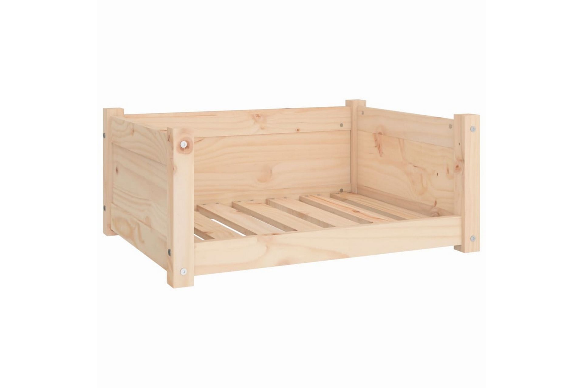 beBasic Hundeseng 65,5x50,5x28 cm heltre furu - Brun - Sport & fritid - Til dyrene - For hund - Hundemøbler - Hundekurv & hundeseng