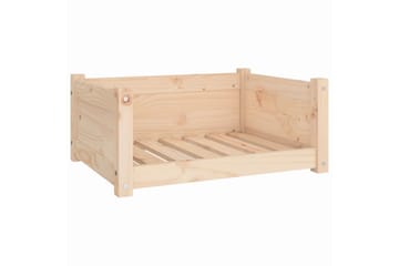 beBasic Hundeseng 65,5x50,5x28 cm heltre furu - Brun - Sport & fritid - Til dyrene - For hund - Hundemøbler - Hundekurv & hundeseng