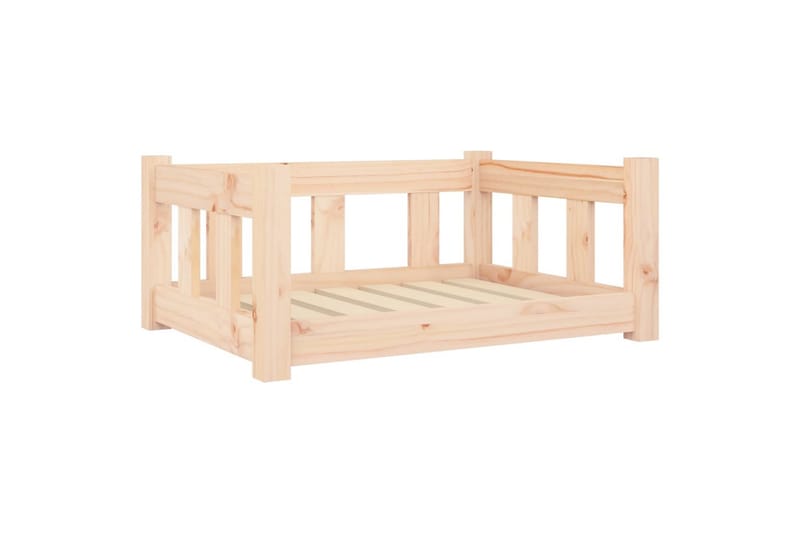 beBasic Hundeseng 65,5x50,5x28 cm heltre furu - Sport & fritid - Til dyrene - For hund - Hundemøbler - Hundekurv & hundeseng