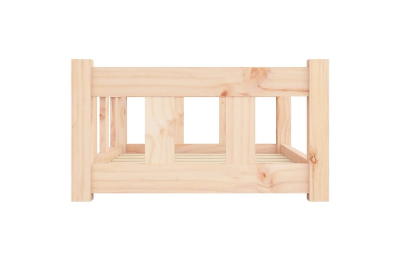 beBasic Hundeseng 65,5x50,5x28 cm heltre furu - Sport & fritid - Til dyrene - For hund - Hundemøbler - Hundekurv & hundeseng