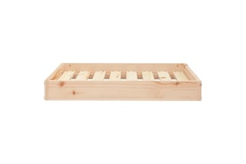 beBasic Hundeseng 71,5x54x9 cm heltre furu - Brun - Sport & fritid - Til dyrene - For hund - Hundemøbler - Hundekurv & hundeseng
