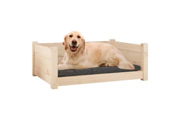beBasic Hundeseng 75,5x55,5x28 cm heltre furu - Brun - Sport & fritid - Til dyrene - For hund - Hundemøbler - Hundekurv & hundeseng
