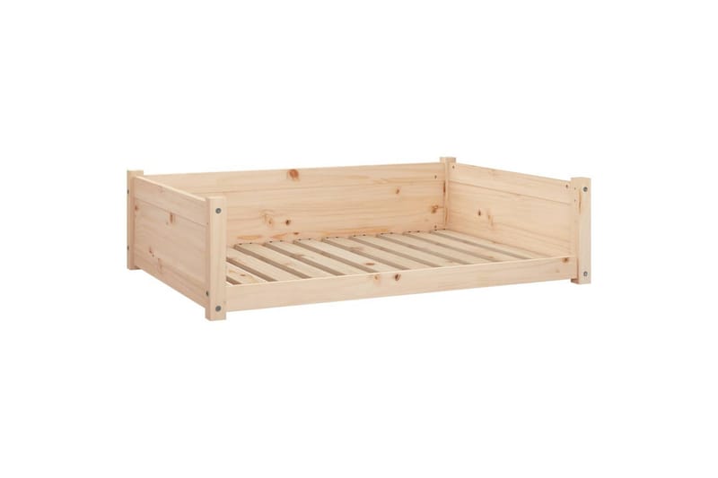 beBasic Hundeseng 95,5x65,5x28 cm heltre furu - Brun - Sport & fritid - Til dyrene - For hund - Hundemøbler - Hundekurv & hundeseng