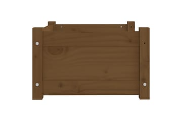 beBasic Hundeseng honningbrun 55,5x45,5x28 cm heltre furu - Brun - Sport & fritid - Til dyrene - For hund - Hundemøbler - Hundekurv & hundeseng