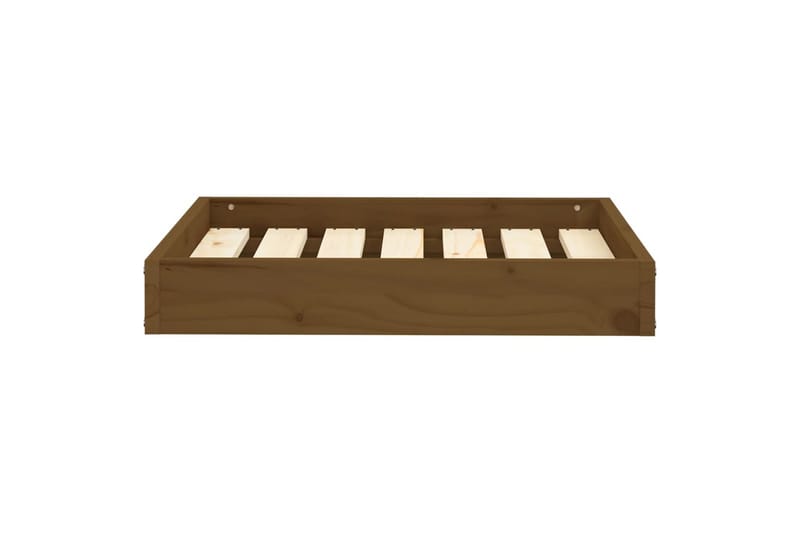 beBasic Hundeseng honningbrun 61,5x49x9 cm heltre furu - Brun - Sport & fritid - Til dyrene - For hund - Hundemøbler - Hundekurv & hundeseng