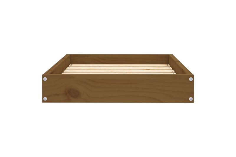 beBasic Hundeseng honningbrun 61,5x49x9 cm heltre furu - Brun - Sport & fritid - Til dyrene - For hund - Hundemøbler - Hundekurv & hundeseng