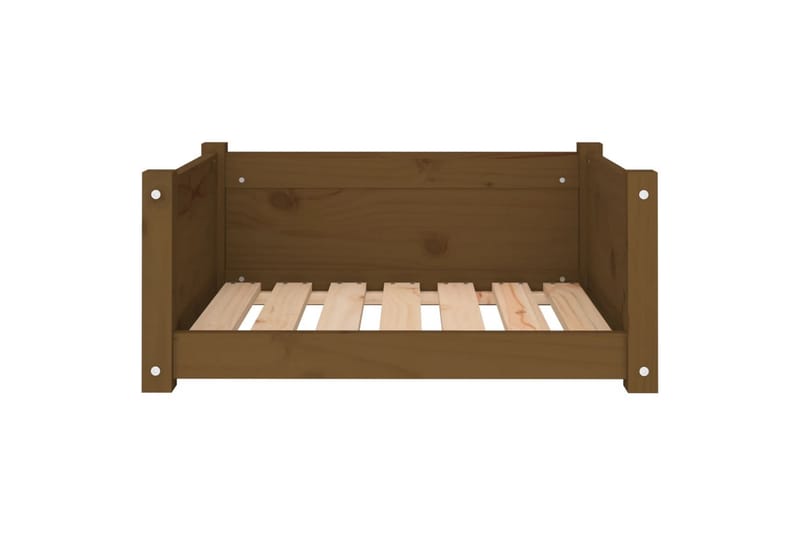beBasic Hundeseng honningbrun 65,5x50,5x28 cm heltre furu - Brun - Sport & fritid - Til dyrene - For hund - Hundemøbler - Hundekurv & hundeseng