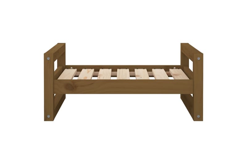 beBasic Hundeseng honningbrun 65,5x50,5x28 cm heltre furu - Brun - Sport & fritid - Til dyrene - For hund - Hundemøbler - Hundekurv & hundeseng