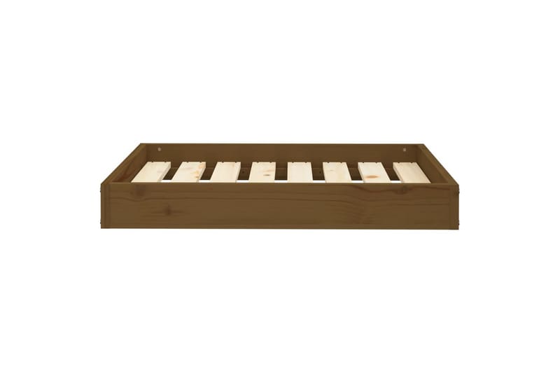 beBasic Hundeseng honningbrun 71,5x54x9 cm heltre furu - Brun - Sport & fritid - Til dyrene - For hund - Hundemøbler - Hundekurv & hundeseng