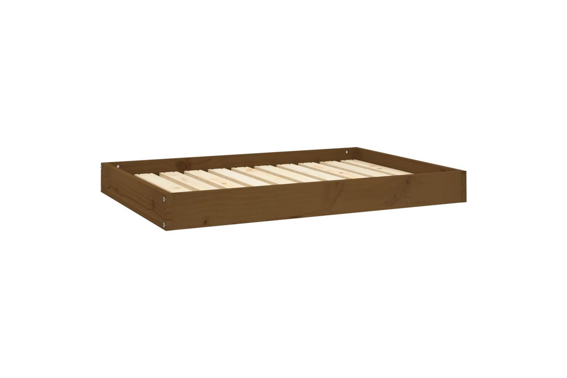 beBasic Hundeseng honningbrun 91,5x64x9 cm heltre furu - Brun - Sport & fritid - Til dyrene - For hund - Hundemøbler - Hundekurv & hundeseng