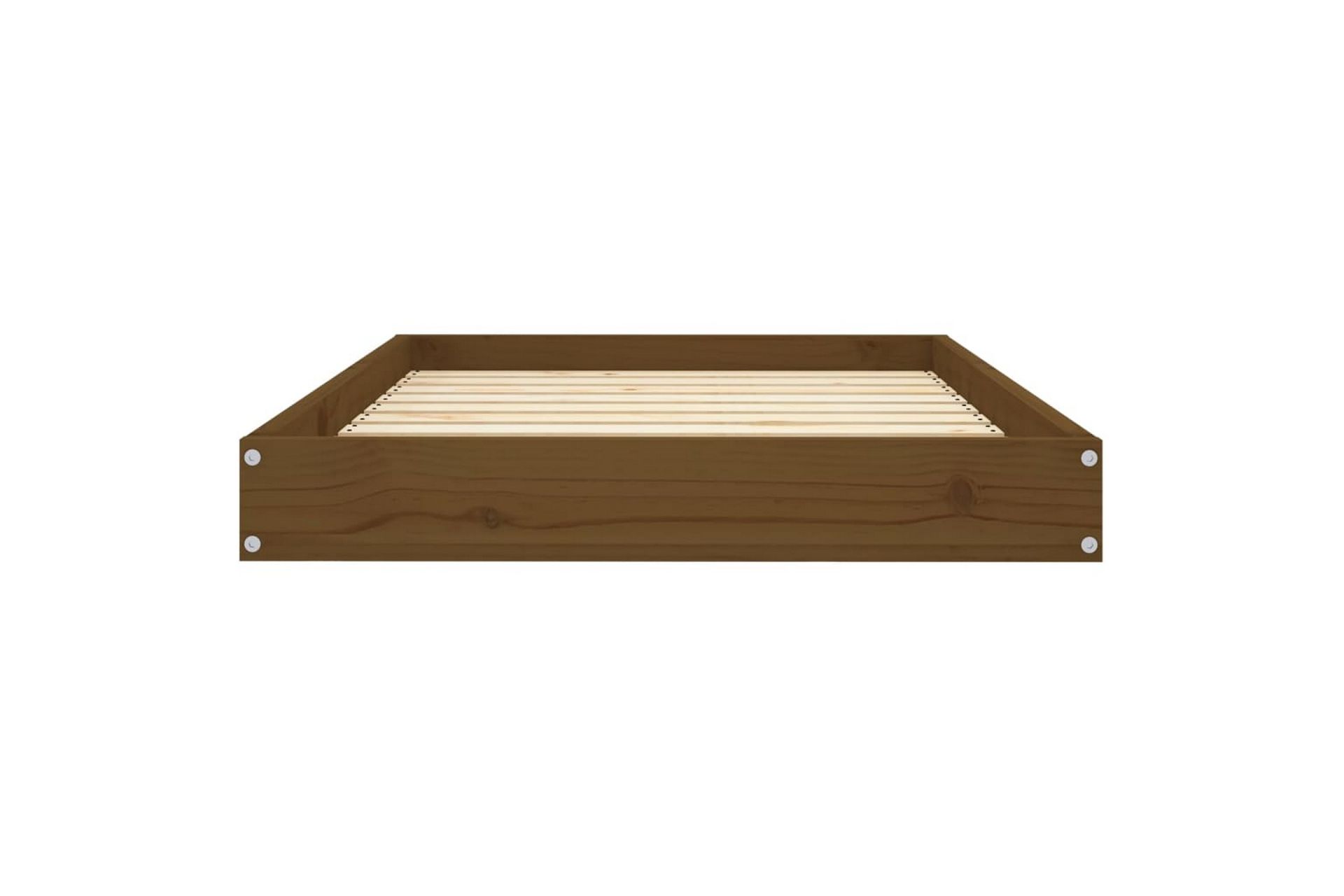 beBasic Hundeseng honningbrun 91,5x64x9 cm heltre furu - Brun - Sport & fritid - Til dyrene - For hund - Hundemøbler - Hundekurv & hundeseng