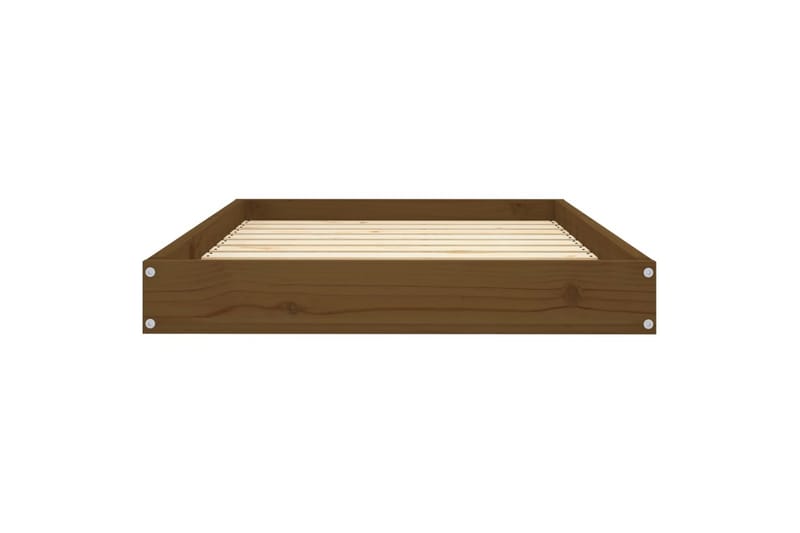 beBasic Hundeseng honningbrun 91,5x64x9 cm heltre furu - Brun - Sport & fritid - Til dyrene - For hund - Hundemøbler - Hundekurv & hundeseng