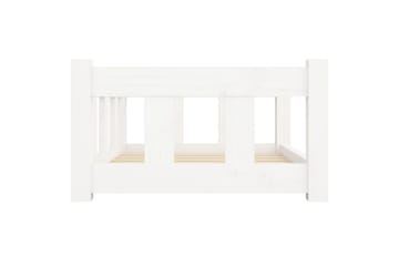beBasic Hundeseng hvit 65,5x50,5x28 cm heltre furu - Hvit - Sport & fritid - Til dyrene - For hund - Hundemøbler - Hundekurv & hundeseng