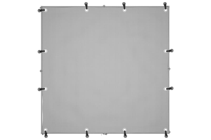 Hundebur sølv 110x110x110 cm stål - Silver - Sport & fritid - Til dyrene - For hund - Hundemøbler