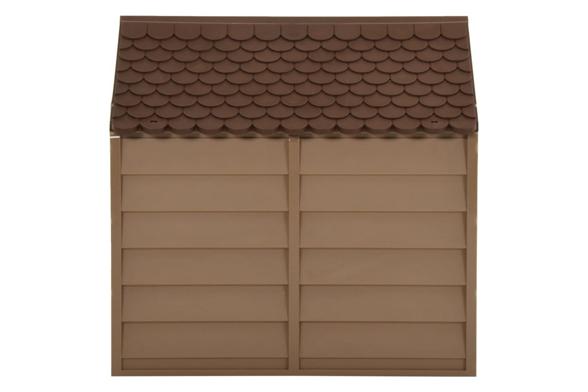 Hundehus brun 71x71,5x68 cm PP - Brun - Sport & fritid - Til dyrene - For hund - Hundemøbler