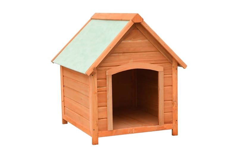 Hundehus heltre furu & gran 72x85x82 cm - Sport & fritid - Til dyrene - For hund - Hundemøbler