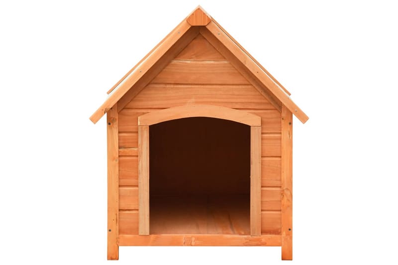 Hundehus heltre furu & gran 72x85x82 cm - Sport & fritid - Til dyrene - For hund - Hundemøbler