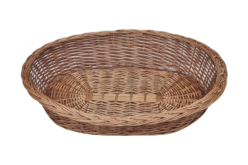 Hundekurv/kjledyrsseng selje naturlig 90 cm - Sport & fritid - Til dyrene - For hund - Hundemøbler - Hundekurv & hundeseng
