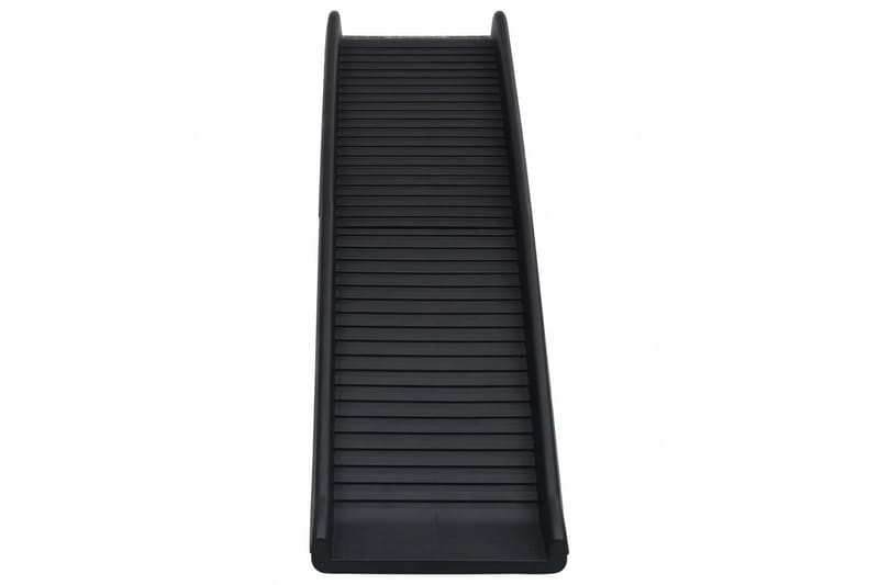 Hunderampe sammenleggbar svart 155,5x40x15,5 cm - Svart - Sport & fritid - Til dyrene - For hund - Hundemøbler - Hundetrapp
