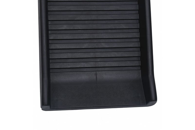Hunderampe sammenleggbar svart 155,5x40x15,5 cm - Svart - Sport & fritid - Til dyrene - For hund - Hundemøbler - Hundetrapp