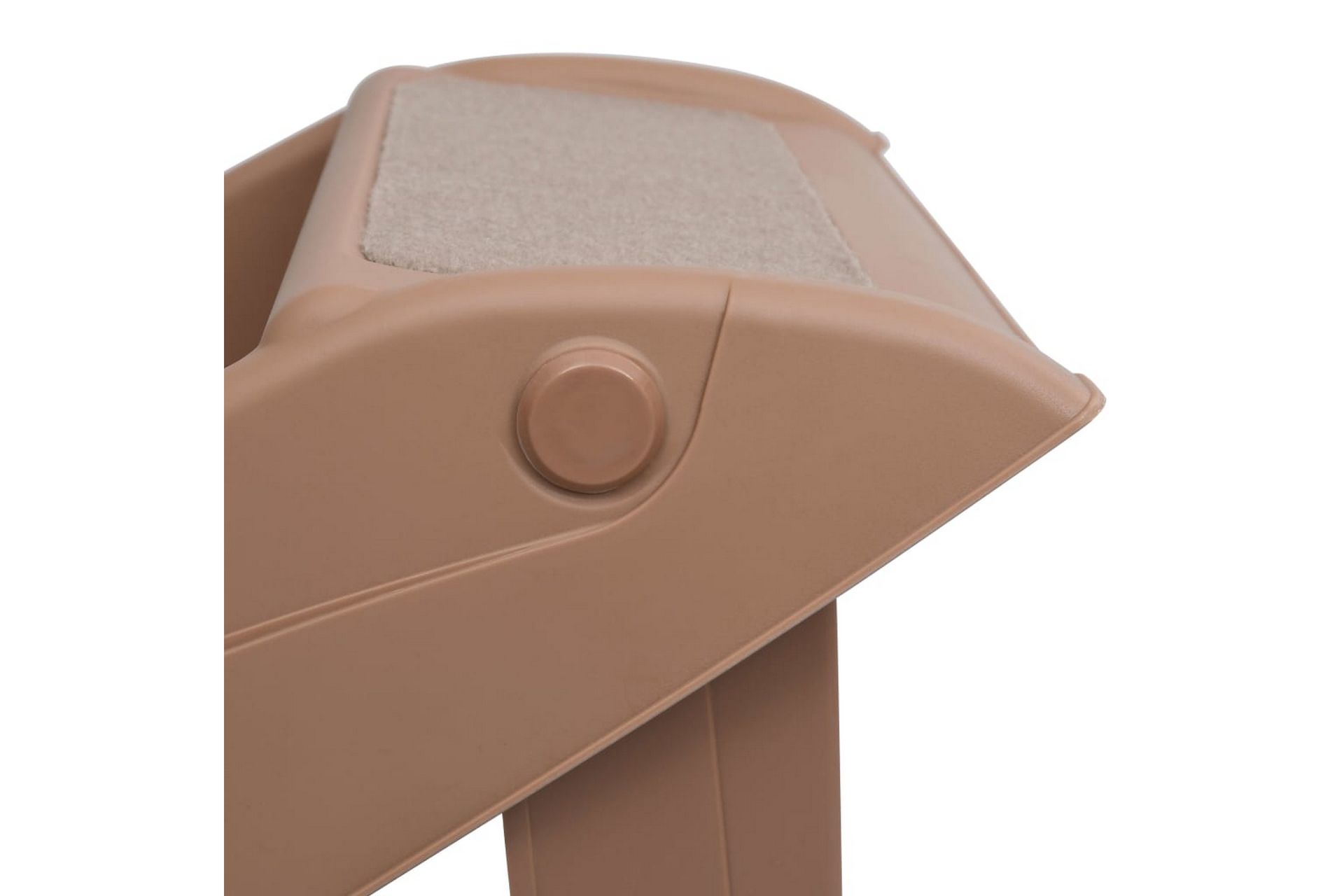 Hundetrapp sammenleggbar brun 62x40x49,5 cm - Brun - Sport & fritid - Til dyrene - For hund - Hundemøbler - Hundetrapp