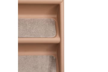 Hundetrapp sammenleggbar brun 62x40x49,5 cm - Brun - Sport & fritid - Til dyrene - For hund - Hundemøbler - Hundetrapp