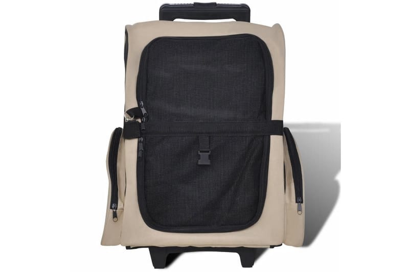 Sammenleggbar kjledyrvogn flerfunksjonell beige - Sport & fritid - Til dyrene - For hund - Hundemøbler