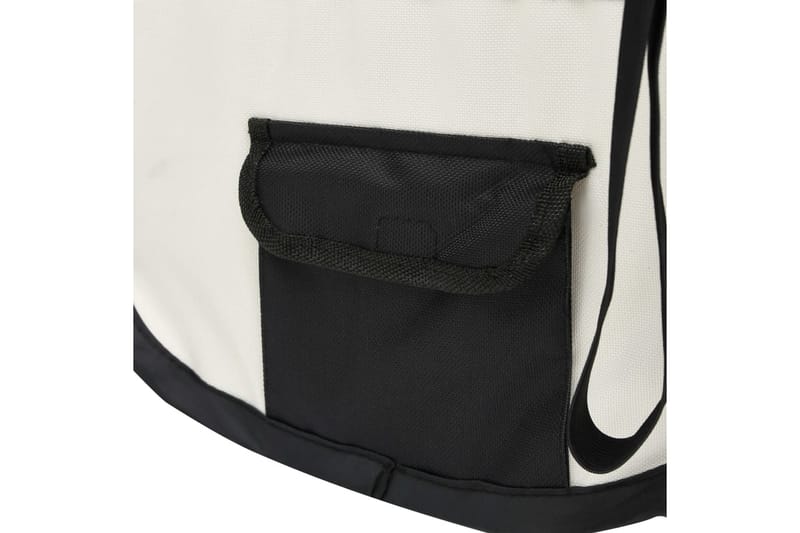 Sammenleggbar lekegrind for hunder bæreveske 90x90x58 cm - Svart - Sport & fritid - Til dyrene - For hund - Hundemøbler