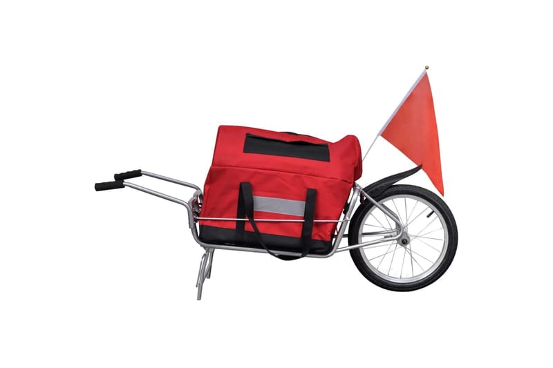 Sykkeltilhenger for last/bagasje (ett hjul) - Hundemøbler - Sykkelvogn & sykkel henger - Hundevogn & sykkelkurv hund