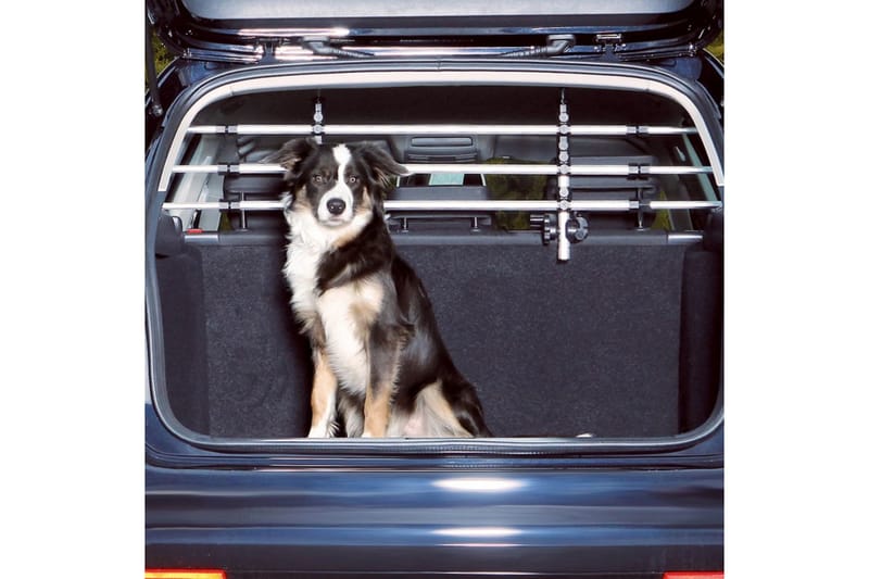 TRIXIE Hundebeskyttelse for bil aluminium sølv og svart - Hundemøbler - Hundehus & hundegård