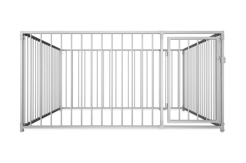 Utendørs hundegård 200x200x100 cm - Sport & fritid - Til dyrene - For hund - Hundemøbler