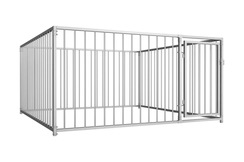 Utendørs hundegård 200x200x100 cm - Sport & fritid - Til dyrene - For hund - Hundemøbler