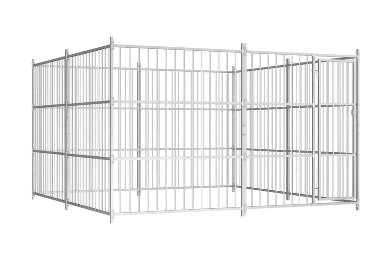 Utendørs hundegård 300x300x185 cm - Sport & fritid - Til dyrene - For hund - Hundemøbler
