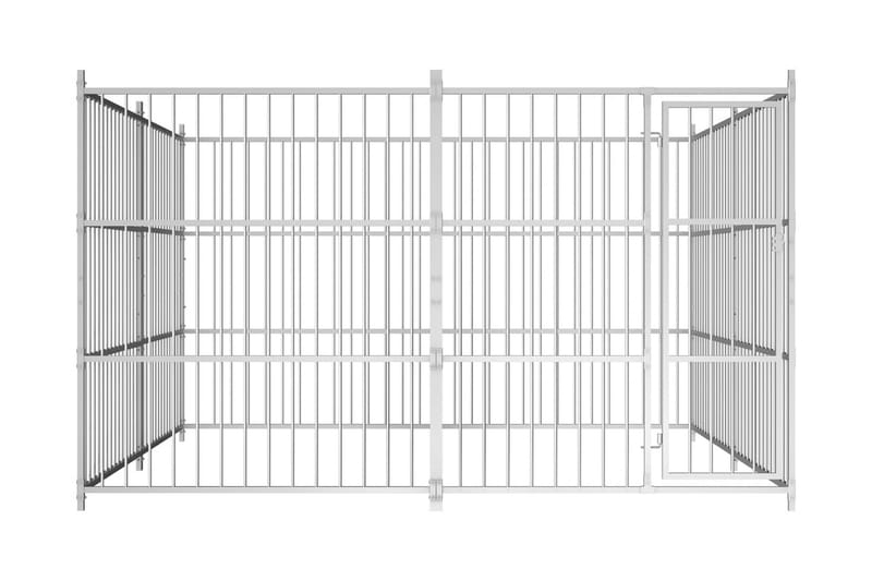 Utendørs hundegård 300x300x185 cm - Sport & fritid - Til dyrene - For hund - Hundemøbler