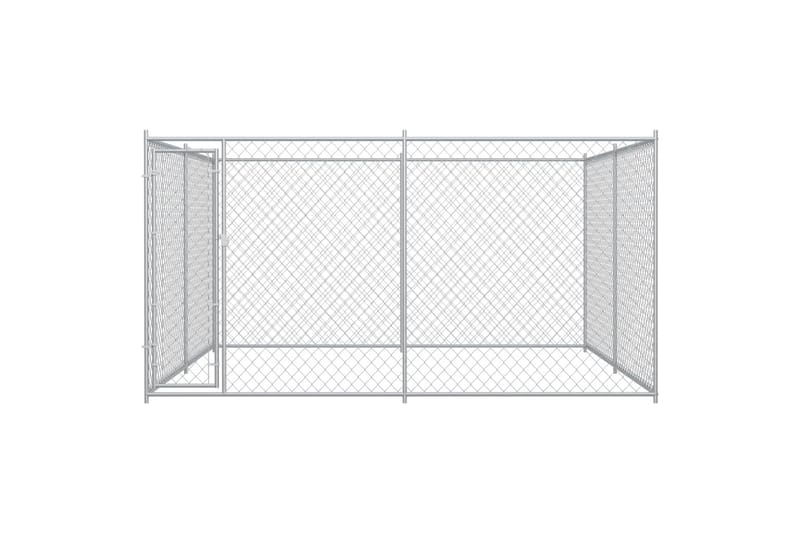 Utendørs hundegård 383x383x185 cm - Sport & fritid - Til dyrene - For hund - Hundemøbler
