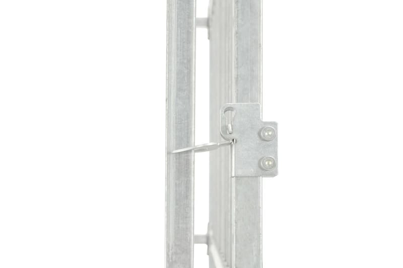 Utendørs hundegård galvanisert stål 760x760x195 cm - Sport & fritid - Til dyrene - For hund - Hundemøbler