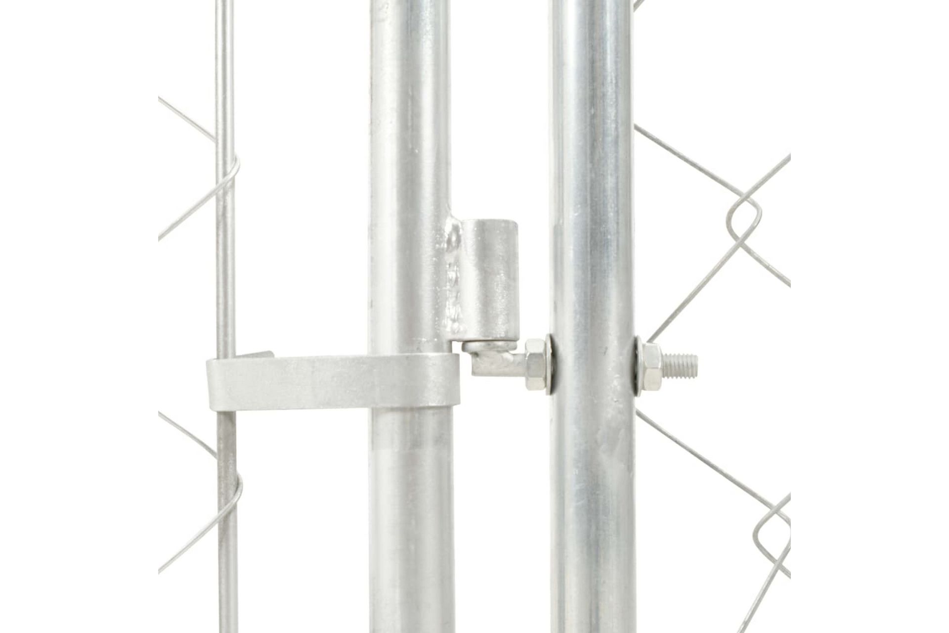 Utendørs hundegård med tak 200x100x125 cm - Sport & fritid - Til dyrene - For hund - Hundemøbler