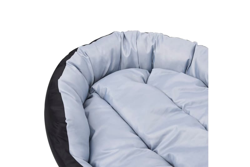 Vendbar og vaskbar hundepute grå og svart 110x80x23 - Grå - Sport & fritid - Til dyrene - For hund - Hundemøbler